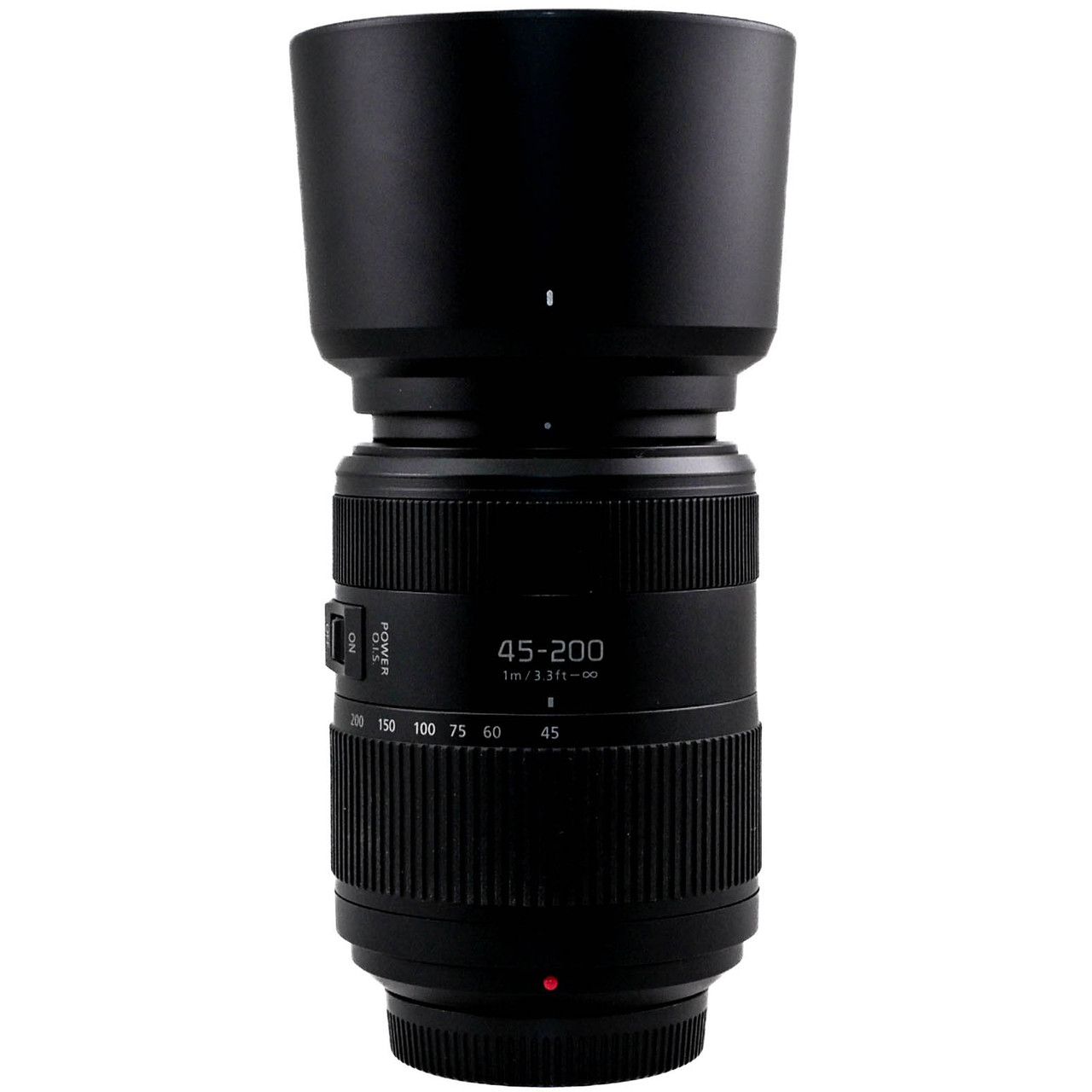 Used Panasonic Lumix G Vario 45-200mm f/4-5.6 II POWER O.I.S. Lens (EX+)  (625467216)