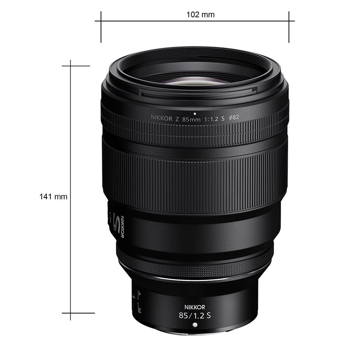 Nikon NIKKOR Z 85mm f/1.2 S Lens