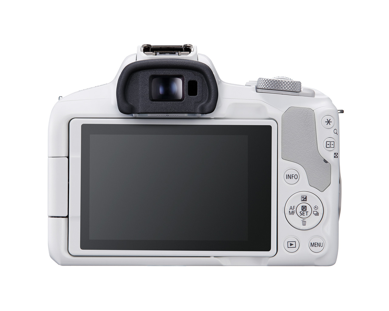 Canon EOS R50 With RF-S 18-45 f/4.5-6.3 Lens - White