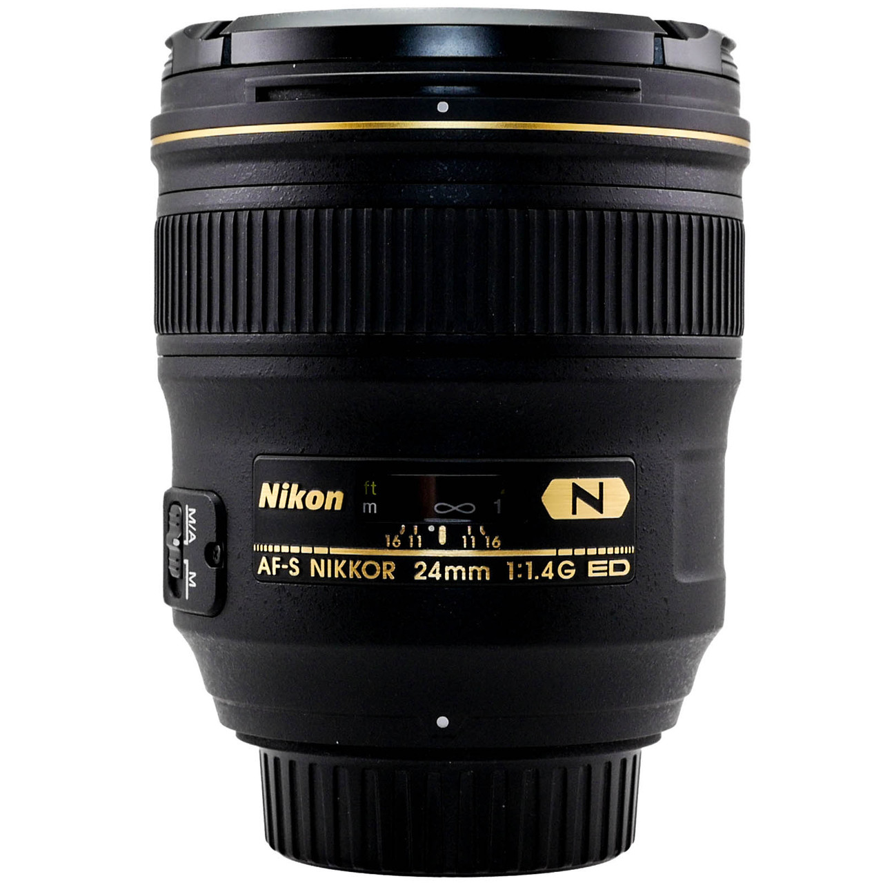 Used Nikon AF-S NIKKOR 24mm f/1.4G ED Lens (EX+) (625454442)