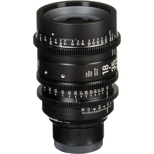 [防湿庫保管]SIGMA 18-35mm T2 / CANON EF mount Sigma 18-35mm T2 High-Speed Zoom Cine Lens (Canon EF)
