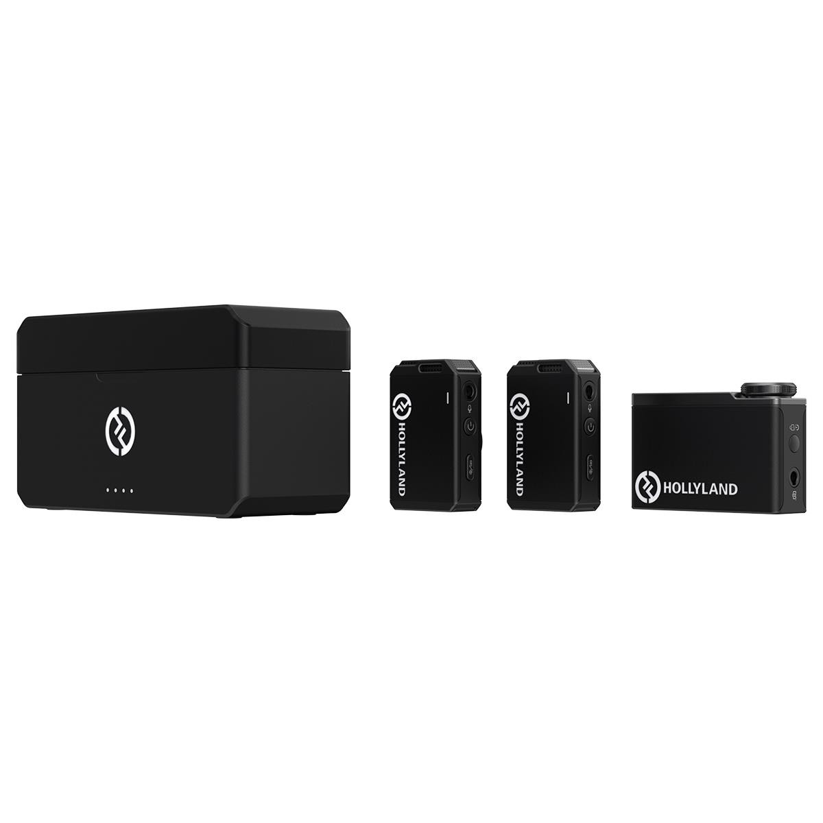 Hollyland LARK MAX Duo 2-Person Wireless Microphone System (2.4