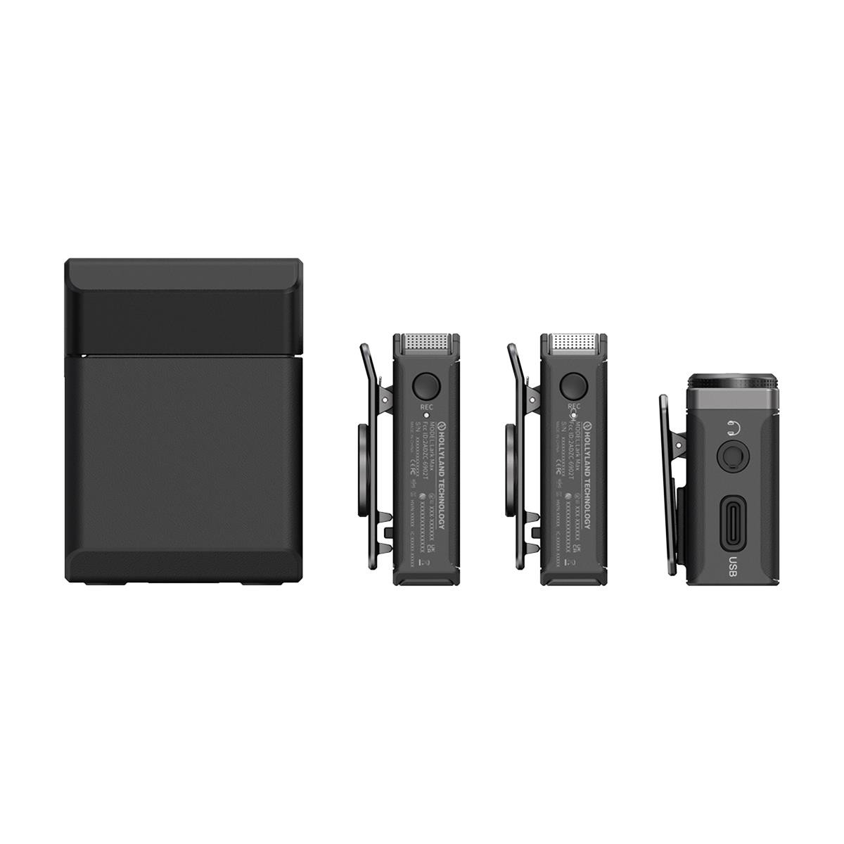Hollyland LARK MAX Duo 2-Person Wireless Microphone System (2.4