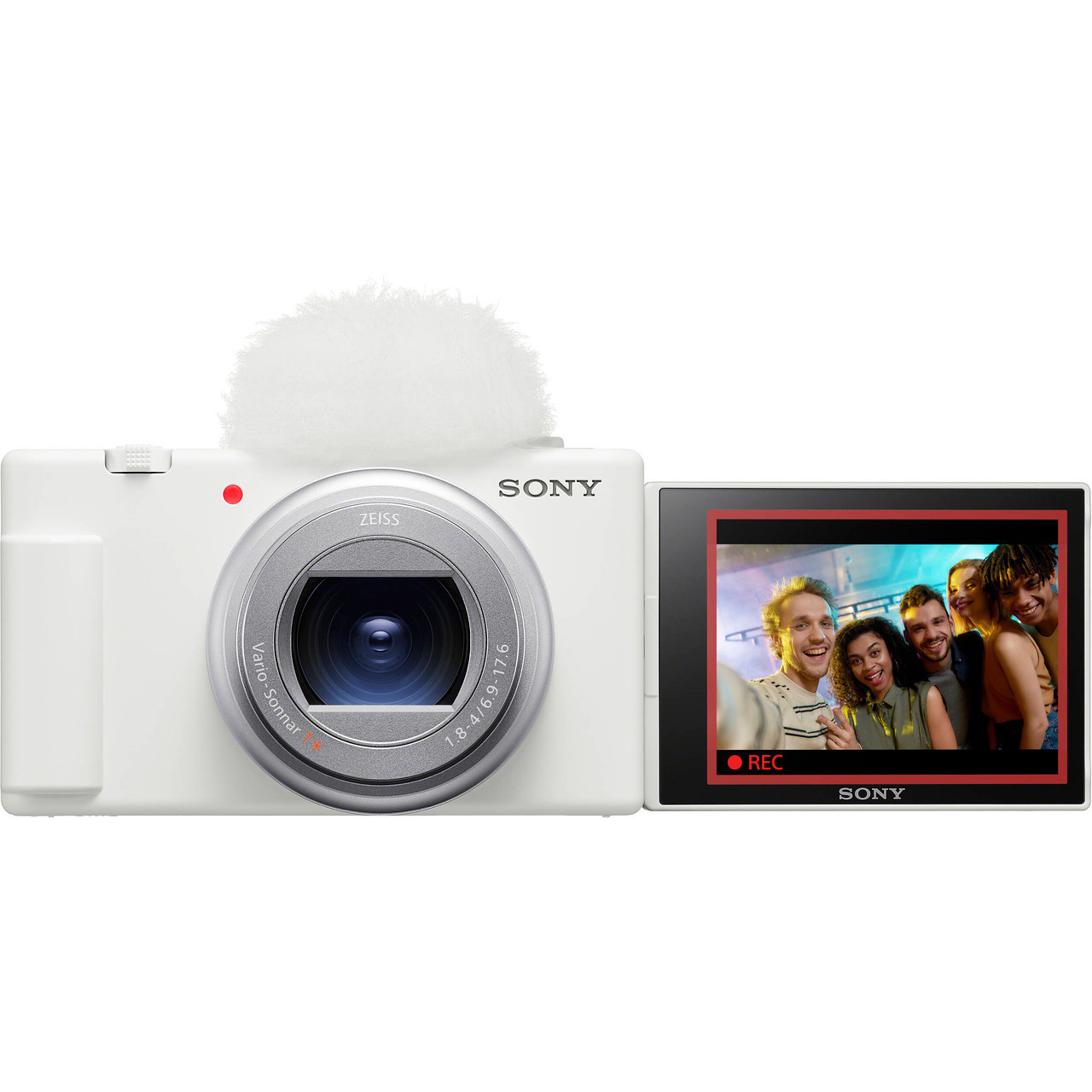 SONY コンパクトデジタルカメラ ホワイトZV-1II Sony ZV-1 II Digital Camera (White)