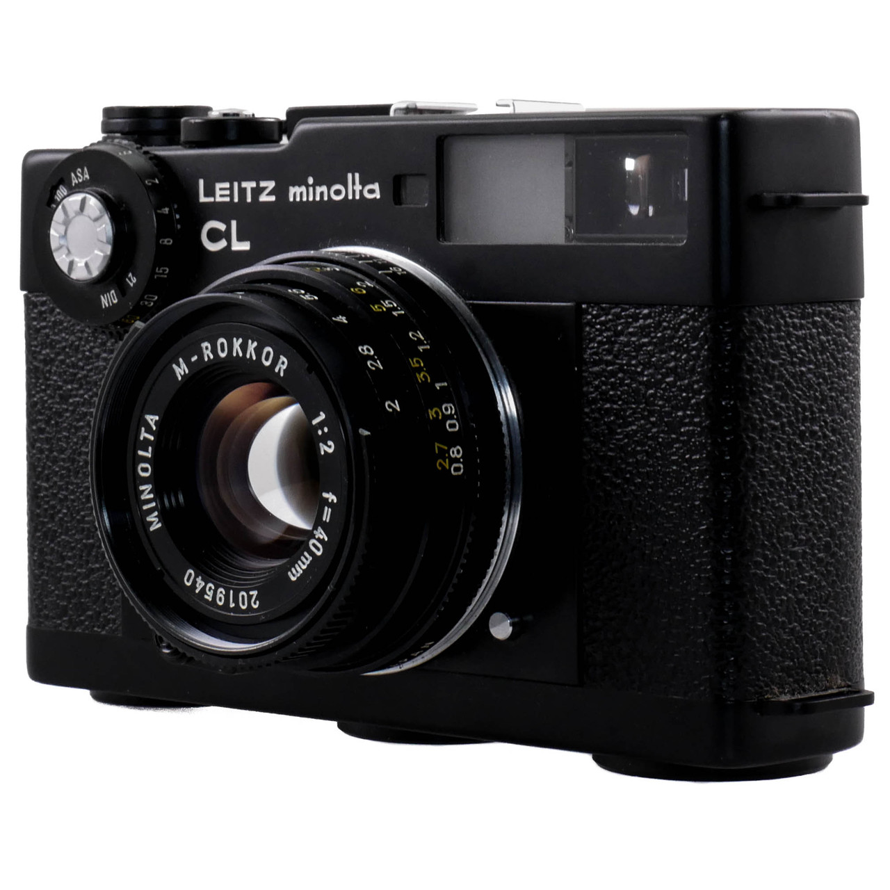 Used Leitz Minolta CL Rangefinder 35mm Film Camera with 40mm