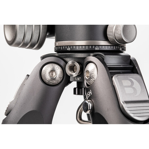BENRO QRB95DUAL – Support d'objectif rotatif Arca/501PL, centrage parfait & griffe accessoire
