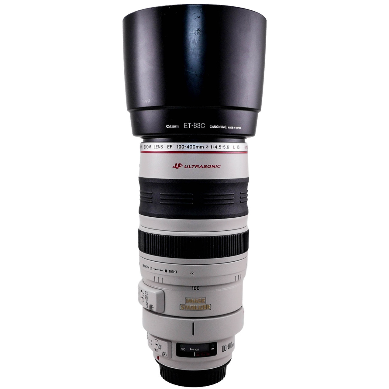 Canon EF 100-400mm f/4.5-5.6L IS USMケース付 Used Canon EF 100-400mm f/4.5-5.6L IS USM Lens (EX)