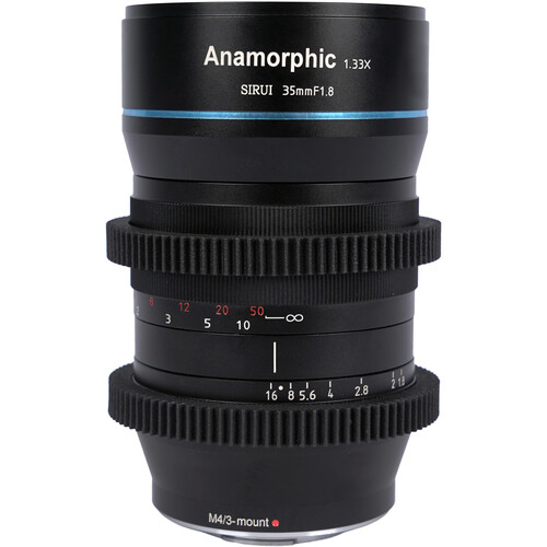 Sirui 35mm f/1.8 Super35 Anamorphic 1.33x Lens (L Mount)