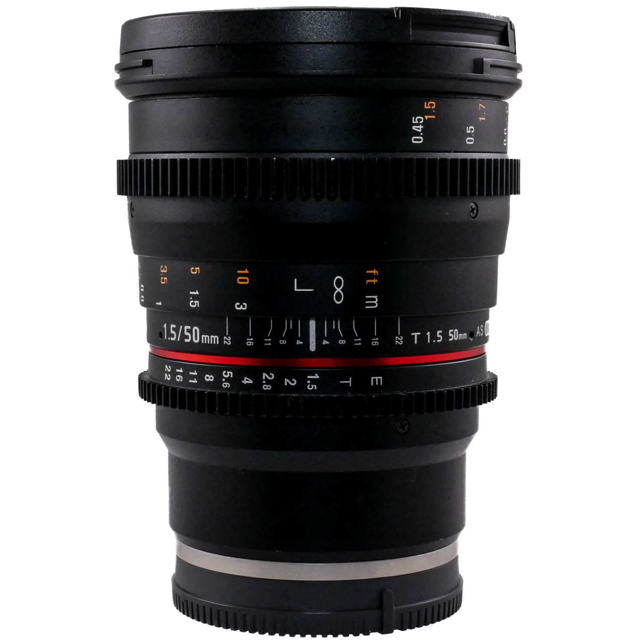 Used Rokinon 50mm T1.5 AS UMC Cine DS Lens for Micro Four Thirds