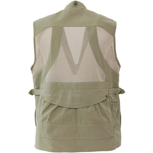 Gilet photographe kaki – Maison de l'audiovisuel