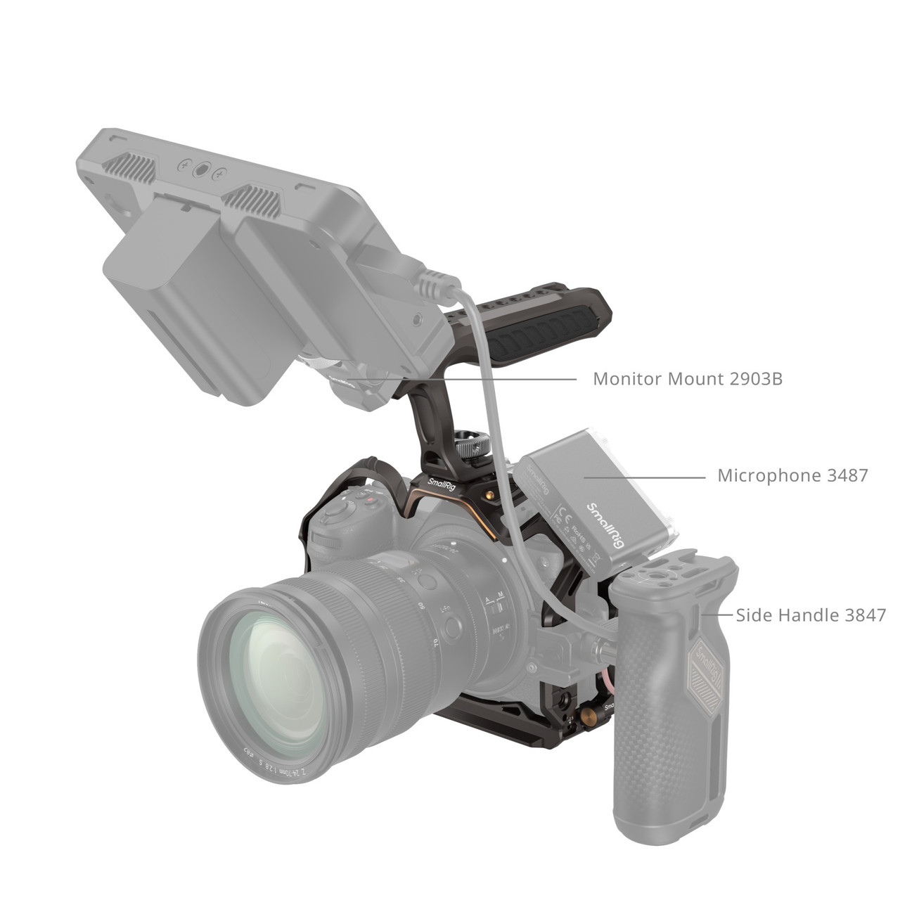 Nikon - FIRST and kit  SmallRig CAMERA CAGE KIT for NIKON Z6 III (9001569)