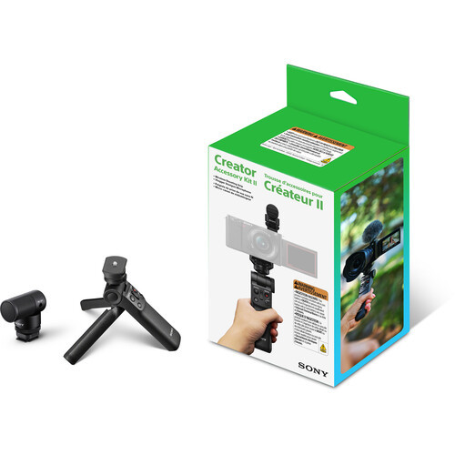 SONY Vlogcam ZV-1Ⅱ SHOOTING GRIP KIT Sony Vlogger Accessory Kit (Wireless Shooting Grip + 64GB Memory