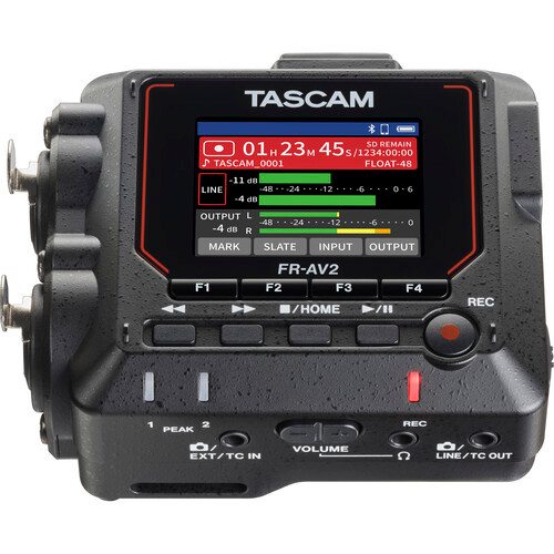 ばら売り　美品　TASCAM CF-01U TASCAM FR-AV2 Compact 32-Bit-Float Field Recorder and Timecode