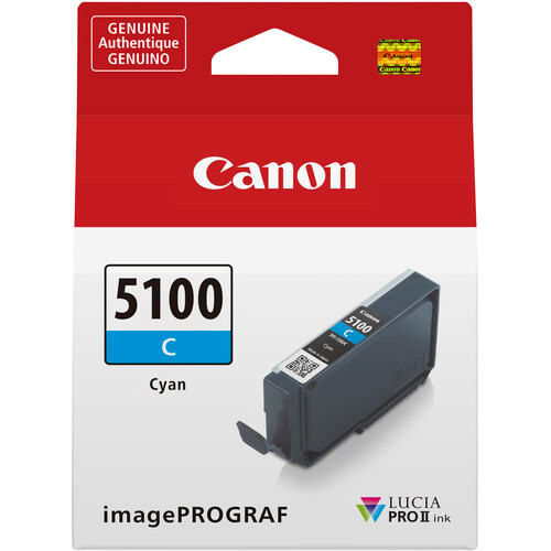 CANON LUCIA PFI-5100 INK TANK CYAN (6953C002)
