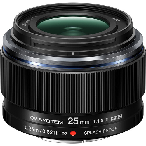 OM SYSTEM M.ZUIKO DIGITAL 25mm F1.8Ⅱ OM SYSTEM M.Zuiko Digital 25mm f/1.8 II Lens