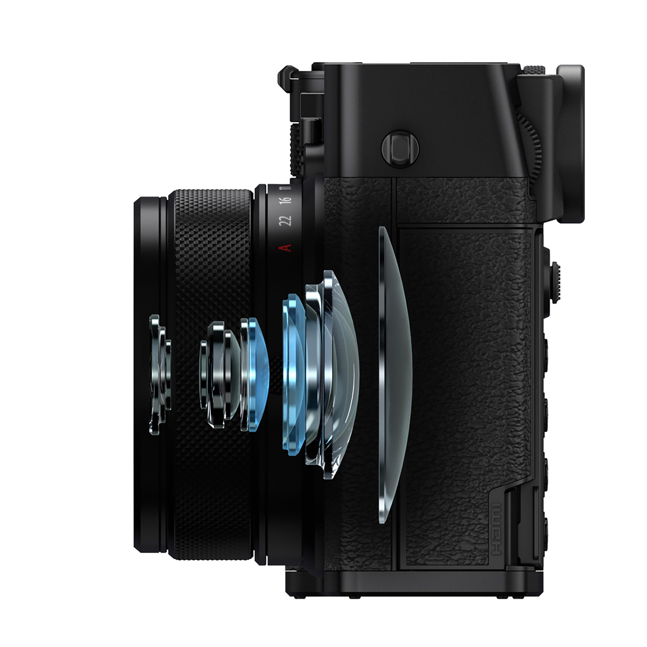 FUJIFILM GFX100RF Mirrorless Digital Camera- Black