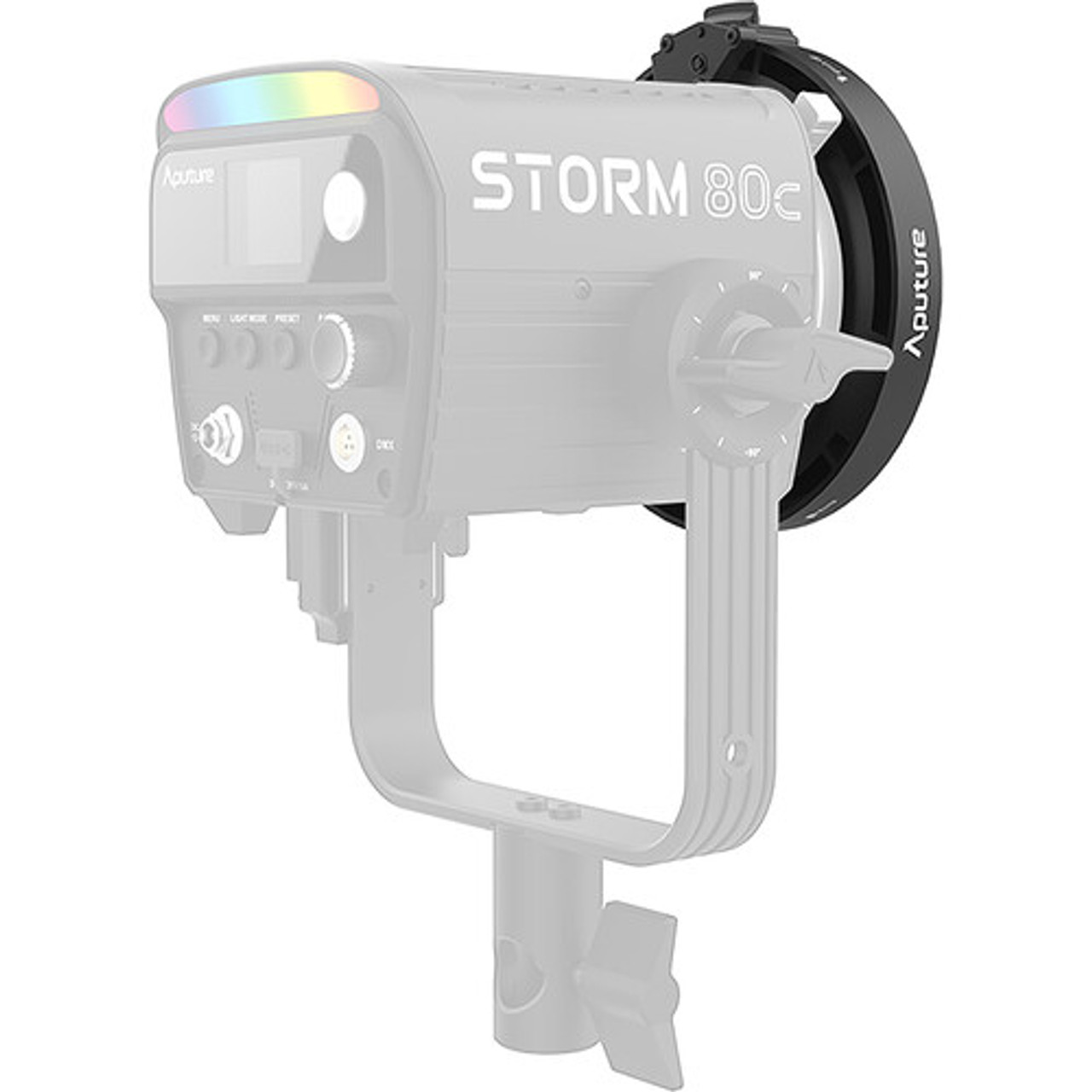 Aputure Storm 80c ボーエンズマウント変換アダプター付 Aputure(アプチャー) STORM 80c ボーエンズマウントアダプター