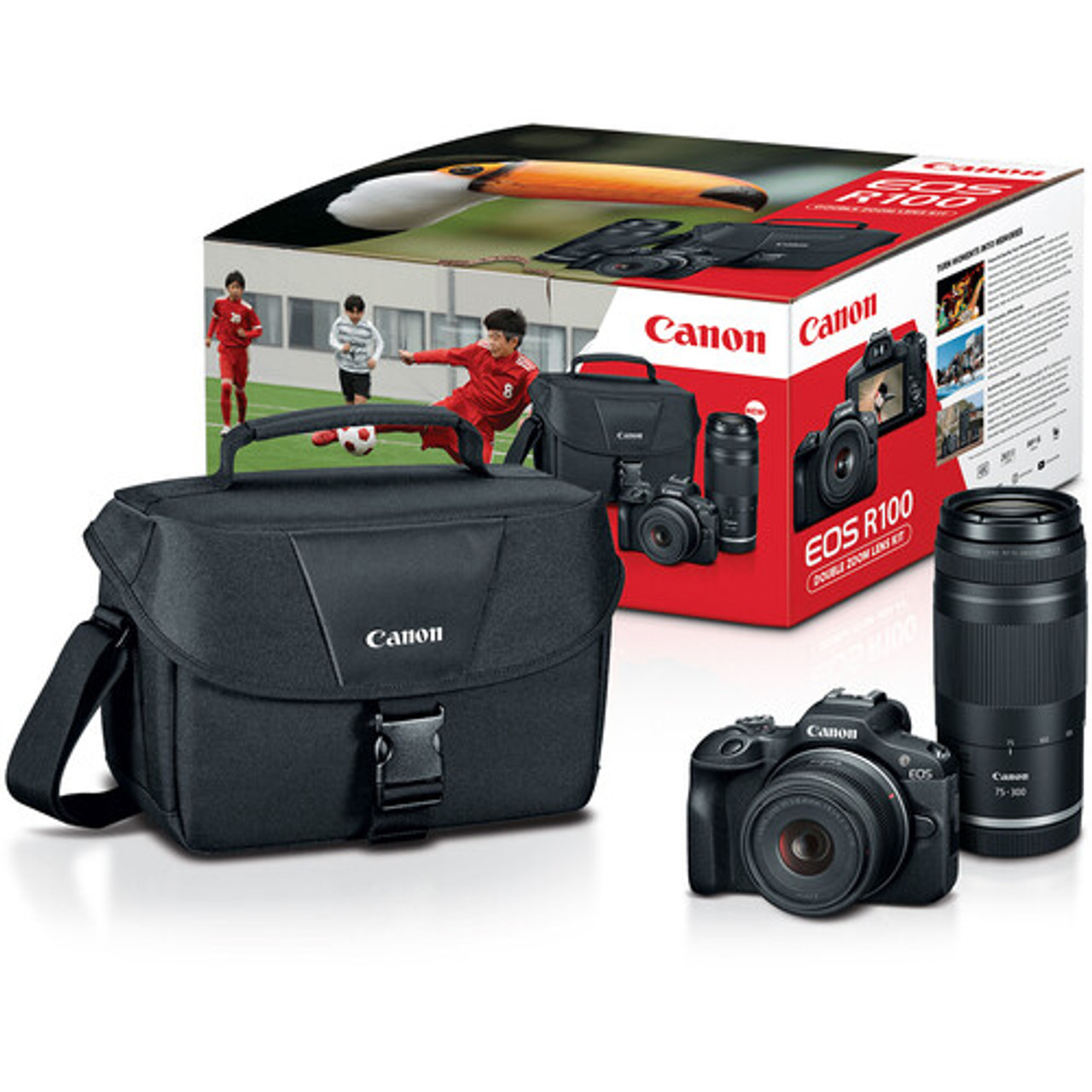 【新品】Canon EOS R100 RF-S 18-45mmキット Amazon.com : Canon EOS R100 Mirrorless Camera w/RF-S 18-45mm