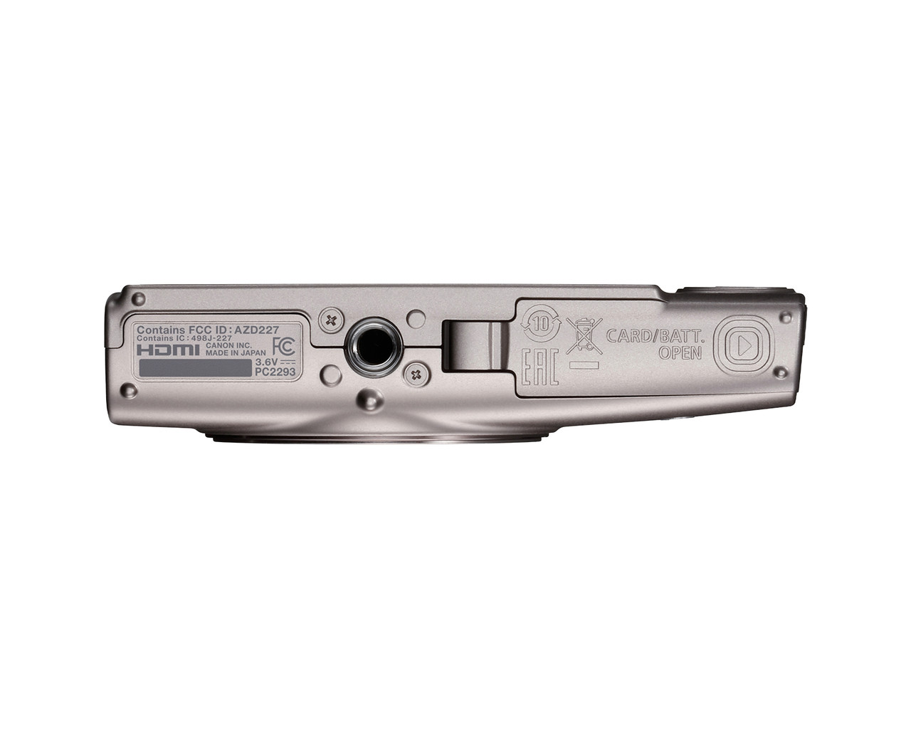 Canon PowerShot Elph 360 HS A Camera - Silver (7283C001)