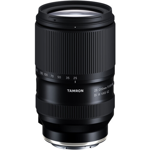 Tamron 25-200mm f/2.8-5.6 Di III VXD G2 Lens (Sony E) (AFA075S)