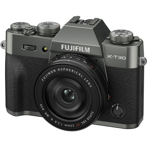 FUJIFILM X-T30 III Mirrorless Camera Body - Charcoal Silver (16957918)