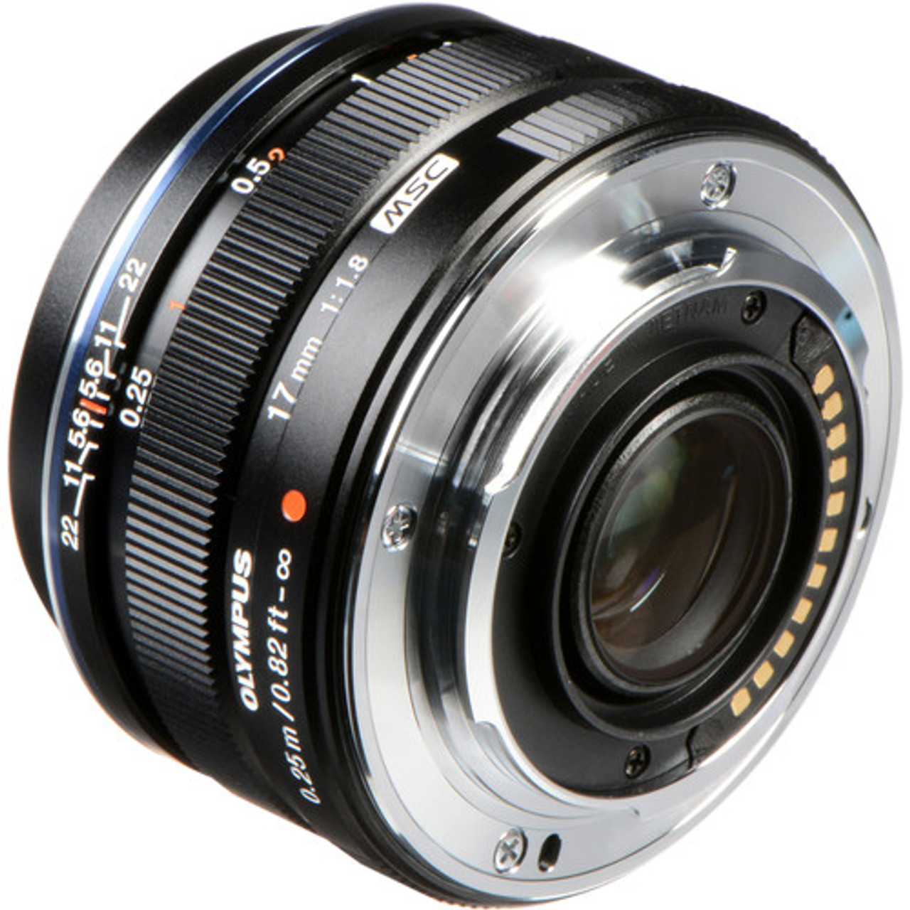 Olympus M.Zuiko 17mm f/1.8 Lens - Black