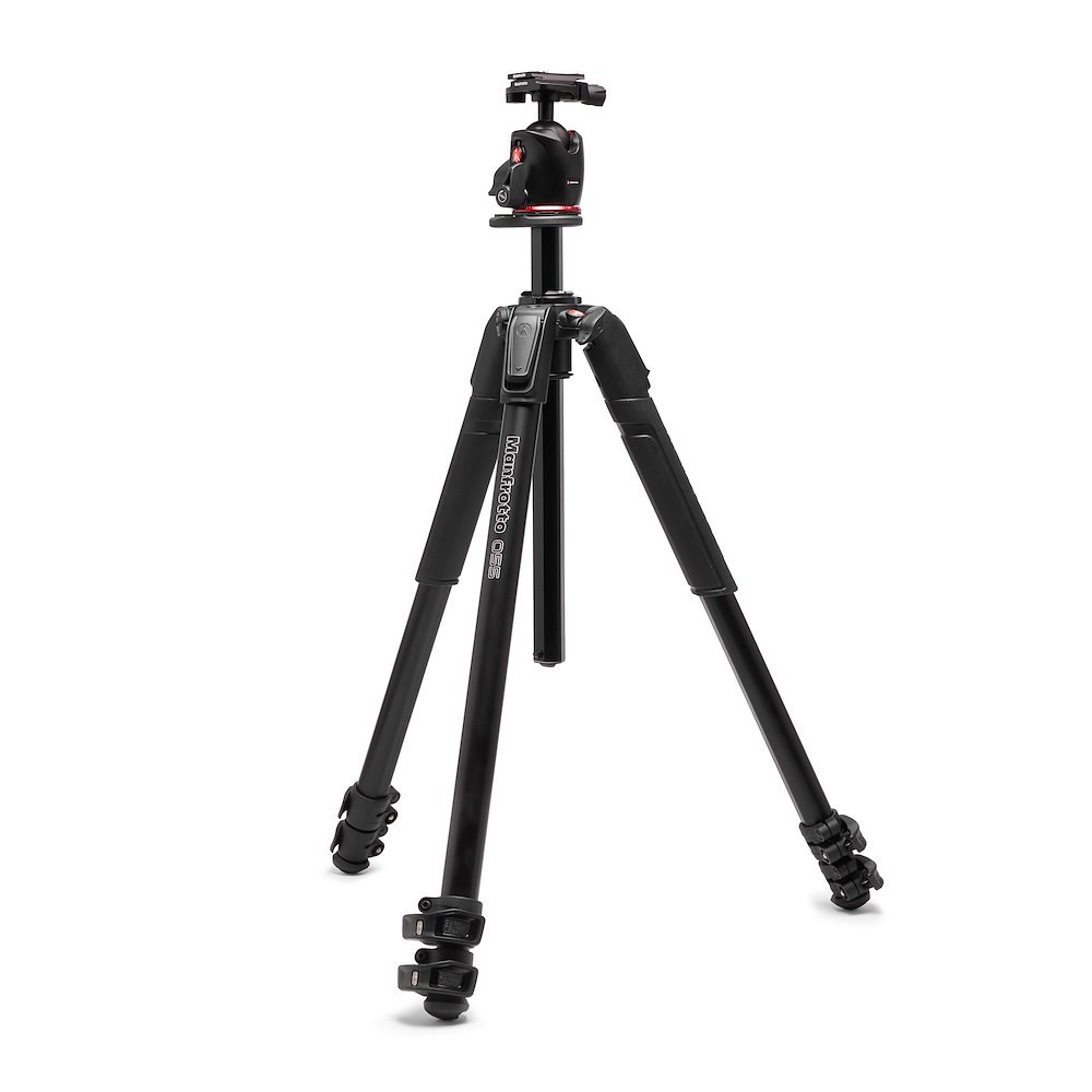 Manfrotto MK055XPRO 3-Section AS alu Tripod with Ball Head