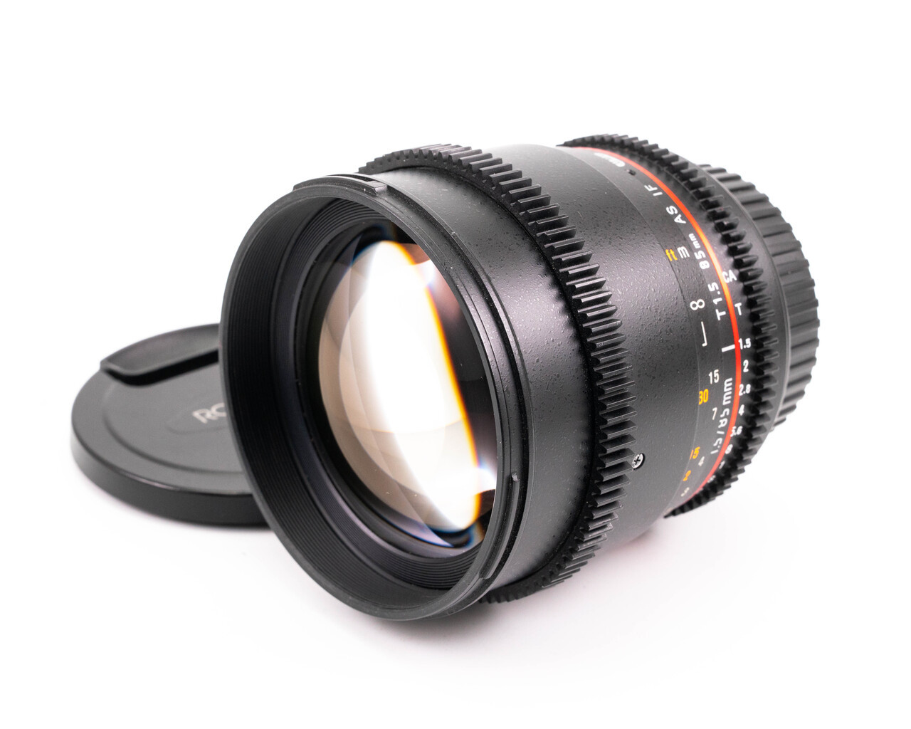 Used Rokinon 85mm T1.5 AS IF UMC Cine Lens for Canon EF Mount
