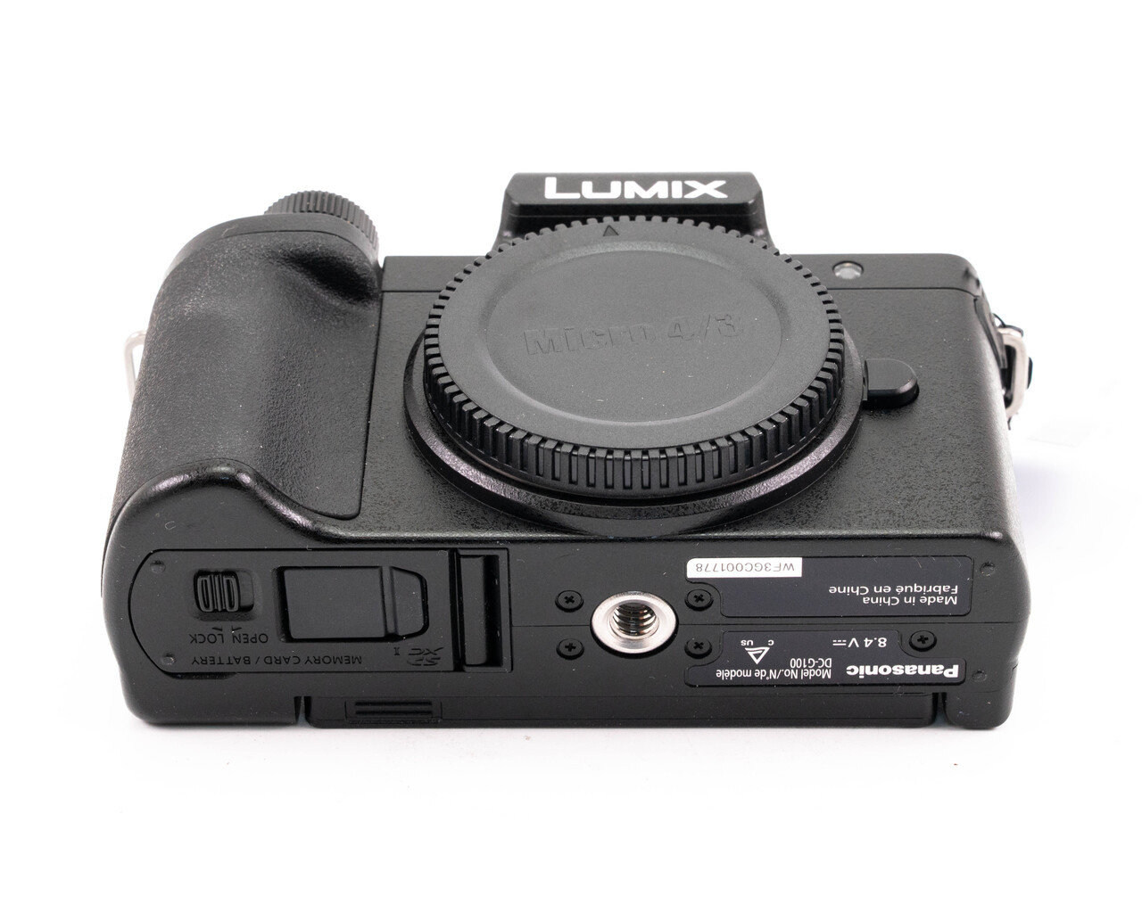 Used Panasonic Lumix DC-G100 Mirrorless Camera Body