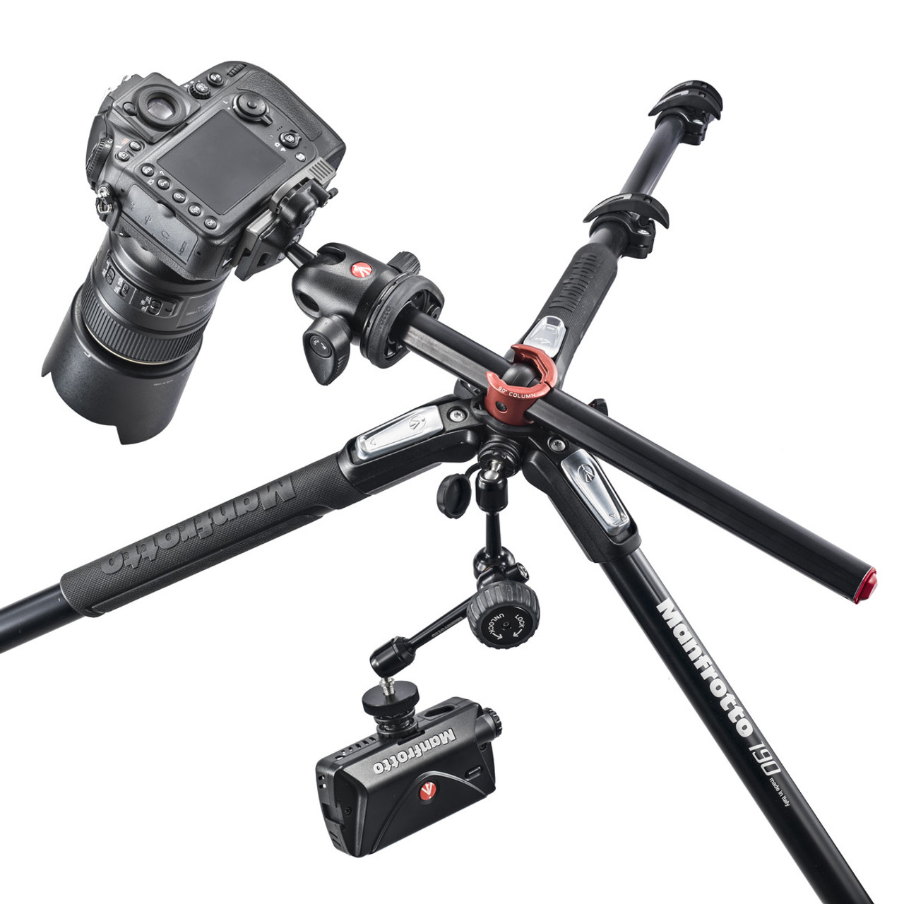 Manfrotto MT190XPRO4 Aluminum Tripod Manfrotto MT190XPRO4 Aluminum Tripod