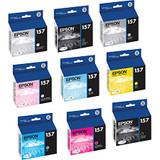 Epson T157 UltraChrome K3 Ink Cartridge - Matte Black