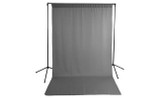 Savage Wrinkle-Resistant Polyester Background 5x9' - Gray