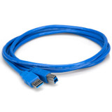 Hosa Technology SuperSpeed Type-A to Type-B USB 3.0 Cable - 6'