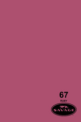 Savage Widetone Background Paper 53 Inch x 12 Yard Roll - #67 Ruby