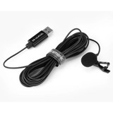 Saramonic SR-ULM10L Omnidirectional USB Lavalier Microphone - 19.7'