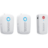  Saramonic Blink 500 B2 Wireless Dual Lavalier Microphone System - White