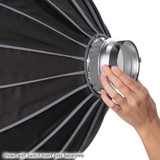 Westcott Rapid Box Beauty Dish Switch, Silver - 36" 