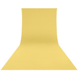 Westcott Wrinkle-Resistant Backdrop 9x10' - Canary Yellow