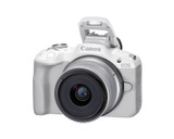 Canon EOS R50 With RF-S 18-45 f/4.5-6.3 Lens - White Canon EOS R50 With RF-S 18-45 f/4.5-6.3 Lens - White
