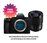Panasonic Lumix S5 II X Mirrorless Camera with Free Lens