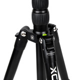 XC-M 528K Professional Tripod Kit with Head (BLACK)