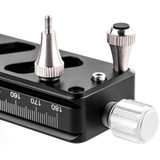 NiSi Macro Focusing Rail NM-200S with 360° Rotating Clamp (7.9" Length)
