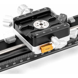 NiSi Macro Focusing Rail NM-200S with 360° Rotating Clamp (7.9" Length)