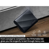 SAMSUNG T9 PORTABLE SSD 1tb BLACK