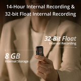 DJI Mic 2 2-Person Compact Digital Wireless Microphone System/Recorder for Camera & Smartphone (2.4 GHz