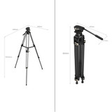 SmallRig AD-01 HEAVY-DUTY FLUID HEAD TRIPOD (SRG2312)