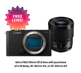 Panasonic Lumix S9 Mirrorless Camera with Free Lens