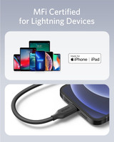 ANKER 514 LIGHTNING to USB-C 3ft CABLE for CAMERAS (2361011)
