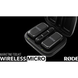 RODE Wireless Micro 2-Person Ultracompact Wireless Microphone System with USB-C Connector (2.4 GHz, Black) (3014828)