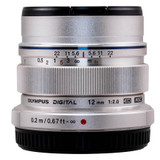 Used Olympus M.Zuiko Digital ED 12mm f/2 Lens (EX+) (625609070)